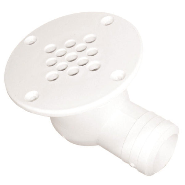 T-H Marine 2-1/2" 90° White Cockpit Scupper Drain for 1-1/2" Hose  • CSD-92-DP