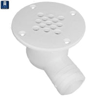 T-H Marine 2-1/2" 90° White Cockpit Scupper Drain for 1-1/2" Hose  • CSD-92-DP