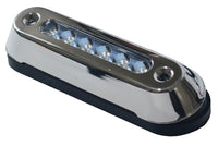 T-H Marine Blue Surface Mount Oval Underwater LED Light 5.7" x 1.7"  • LED-SM7815-B-DP