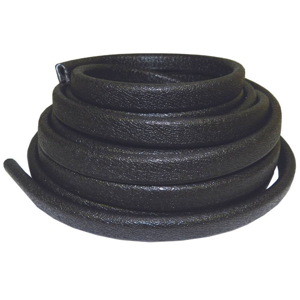 Taco 25' L x 1/4" W x 1/2" H Black Flex Trim  • V30-1008B25-1