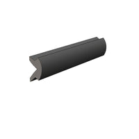 Taco 50' L x 5/8" H x 5/16" T Black Vinyl Rub Rail Flexible Insert  • V12-0342BKA50-1