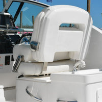 Taco Capri Deluxe 25" Helm Chair, White  • HA1-25WHA-7-0000-0-0