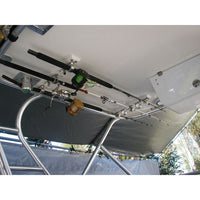 Taco 4-Rod Hanger W/Poly Rack - Polished Stainless Steel  • F16-2752-1