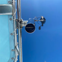 Taco 18° 1-5/8" I.D. Polished Stainless Steel Clamp-On Rod Holder for 7/8" and 1" Tube  • F16-2600POL-1