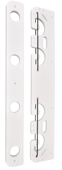 Taco Deluxe 4-Rod Pontoon Boat Tackle Rack - White  • P03-074W
