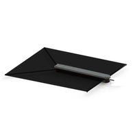 Taco ShadeFin with Bag and Fixed Rod Holder Mount Kit - Black  • T10-3000-4