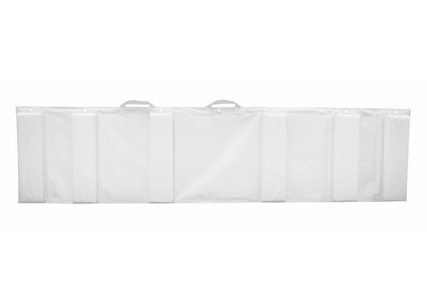 Taylor Made Hull-Saver Vinyl Covered Rafting Fender, White, 22"H x 7'4"L  • 334