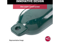 Taylor Made Hull-Gard Inflatable Boat Fender, Emerald Green, 8.5" x 29"  • 541028