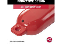 Taylor Made Hull-Gard Inflatable Boat Fender, Ruby Red, 10.5" x 30"  • 551024