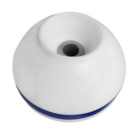 Taylor Made Sur-Moor 18" White/Blue Mooring Shackle Buoy  • 46818