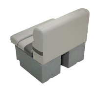 Taylor Made 30" Pontoon Bench Seat with Storage - Charcoal  • 803552