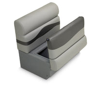 Taylor Made 30" Pontoon Bench Seat with Storage - Charcoal  • 803552