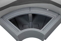 Taylor Made 32" x 32" Square Corner Pontoon Seat - Charcoal  • 803563