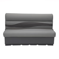 Taylor Made 50" Pontoon Bench Seat with Storage - Charcoal  • 803554