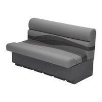 Taylor Made 50" Pontoon Bench Seat with Storage - Charcoal  • 803554
