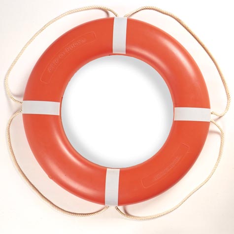 Taylor Made Aer-O-Buoy 24" Orange Life Ring  • 570001