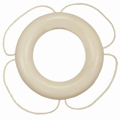 Taylor Made Aer-O-Buoy 24" White Life Ring  • 570002