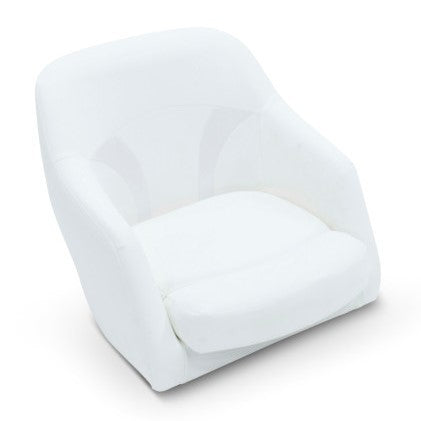 Taylor Made Contoured Pontoon Bucket Seat - White  • 674635