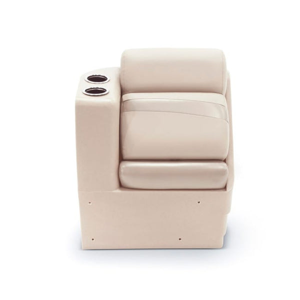 Taylor Made 17" Left Arm Pontoon Chaise - Beige  • 433058