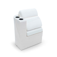 Taylor Made 17" Left Arm Pontoon Chaise - White  • 674639