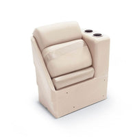 Taylor Made 17" Right Arm Pontoon Chaise - Beige  • 433059