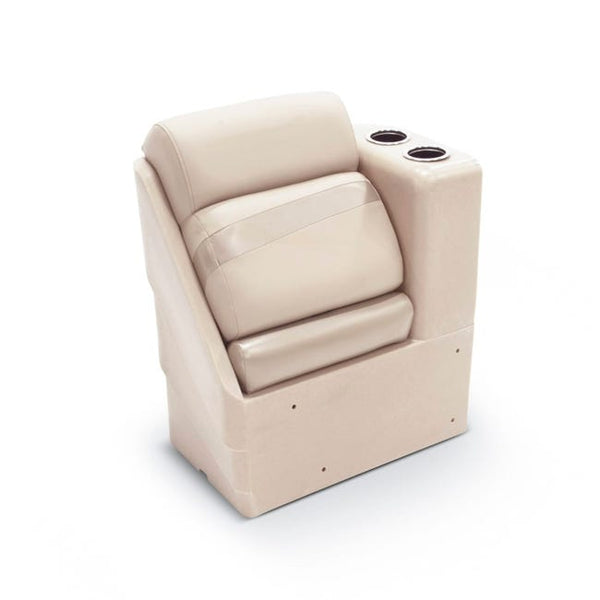 Taylor Made 17" Right Arm Pontoon Chaise - Beige  • 433059