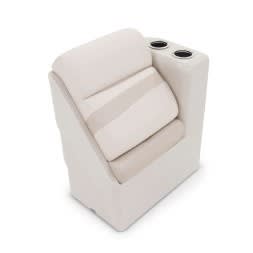 Taylor Made 17" Right Arm Pontoon Chaise - Champagne  • 433099