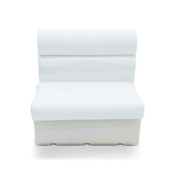 Taylor Made 30" Pontoon Bench Seat with Storage - White  • 674641
