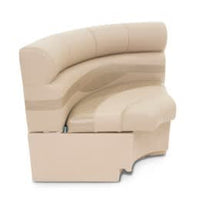Taylor Made 30" Radius Corner Pontoon Seat - Beige  • 433064