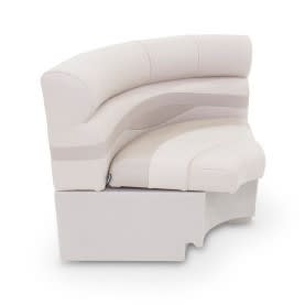 Taylor Made 30" Radius Corner Pontoon Seat - Champagne  • 433107