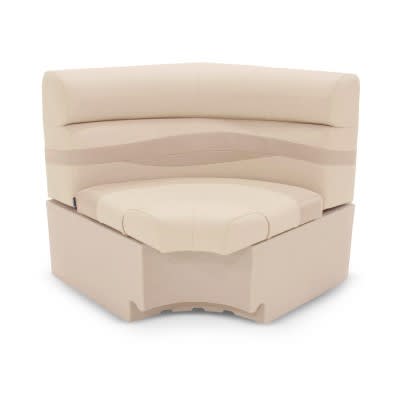 Taylor Made 32" x 32" Square Corner Pontoon Seat - Beige  • 433042