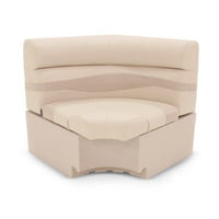 Taylor Made 32" x 32" Square Corner Pontoon Seat - Beige  • 433042