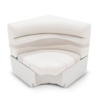Taylor Made 32" x 32" Square Corner Pontoon Seat - Champagne  • 433066