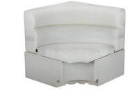 Taylor Made 32" x 32" Square Corner Pontoon Seat - White  • 674632