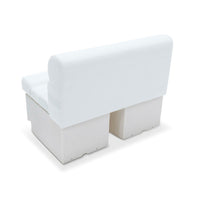 Taylor Made 36" Pontoon Bench Seat with Storage - White  • 674642