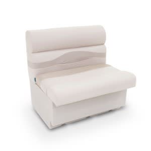 Taylor Made 50" Pontoon Bench Seat with Storage - Champagne  • 433105