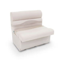 Taylor Made 50" Pontoon Bench Seat with Storage - Champagne  • 433105