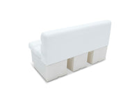 Taylor Made 50" Pontoon Bench Seat with Storage - White  • 674643