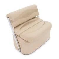 Taylor Made Pontoon Flip Flop Seat with Storage - Beige  • 433063