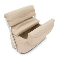Taylor Made Pontoon Flip Flop Seat with Storage - Beige  • 433063