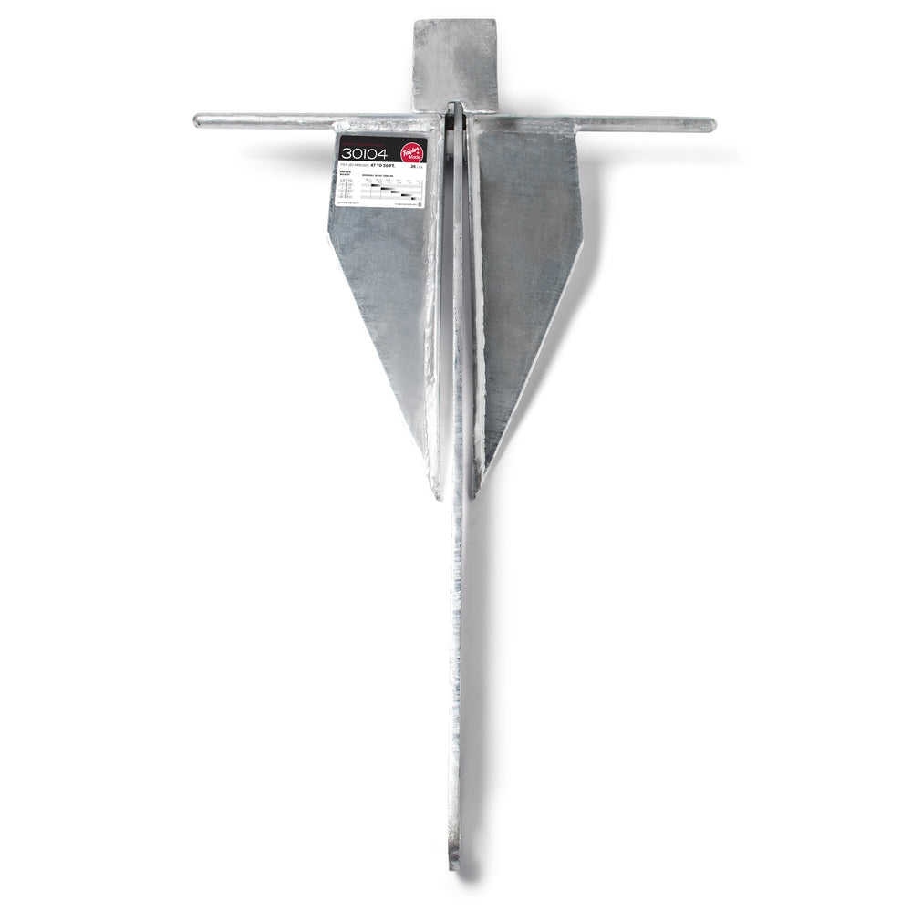 Taylor Made Legacy Series 26 lb Galvanized Steel Fluke Anchor  • 30104