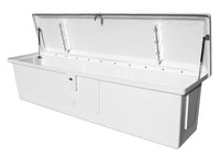Taylor Made Stow N’ Go Fisherman’s Fiberglass Dock Box, Extra Large (24"H X 95"W X 22"D), White  • 83560