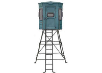 Titan Hunting Blinds Pro Blind Bow & Rifle Combo w/ 8' Tower, Titan Green  • TB-R-PRO-G-8