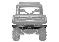 Thumper Fab Elite Edition Polaris Ranger Rear Winch Bumper w/ Dual 6" LED Lights, Black  • TF010602-BK-GR-L