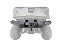 Thumper Fab 17-23 Polaris General Winch-Ready Rear Bumper w/ LED Lights, Black  • TF030601-BK-L