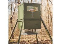 Texas Hunter Products Stand and Fill 300 LB Trophy Deer Feeder w/ 4' Legs  • TF300L4