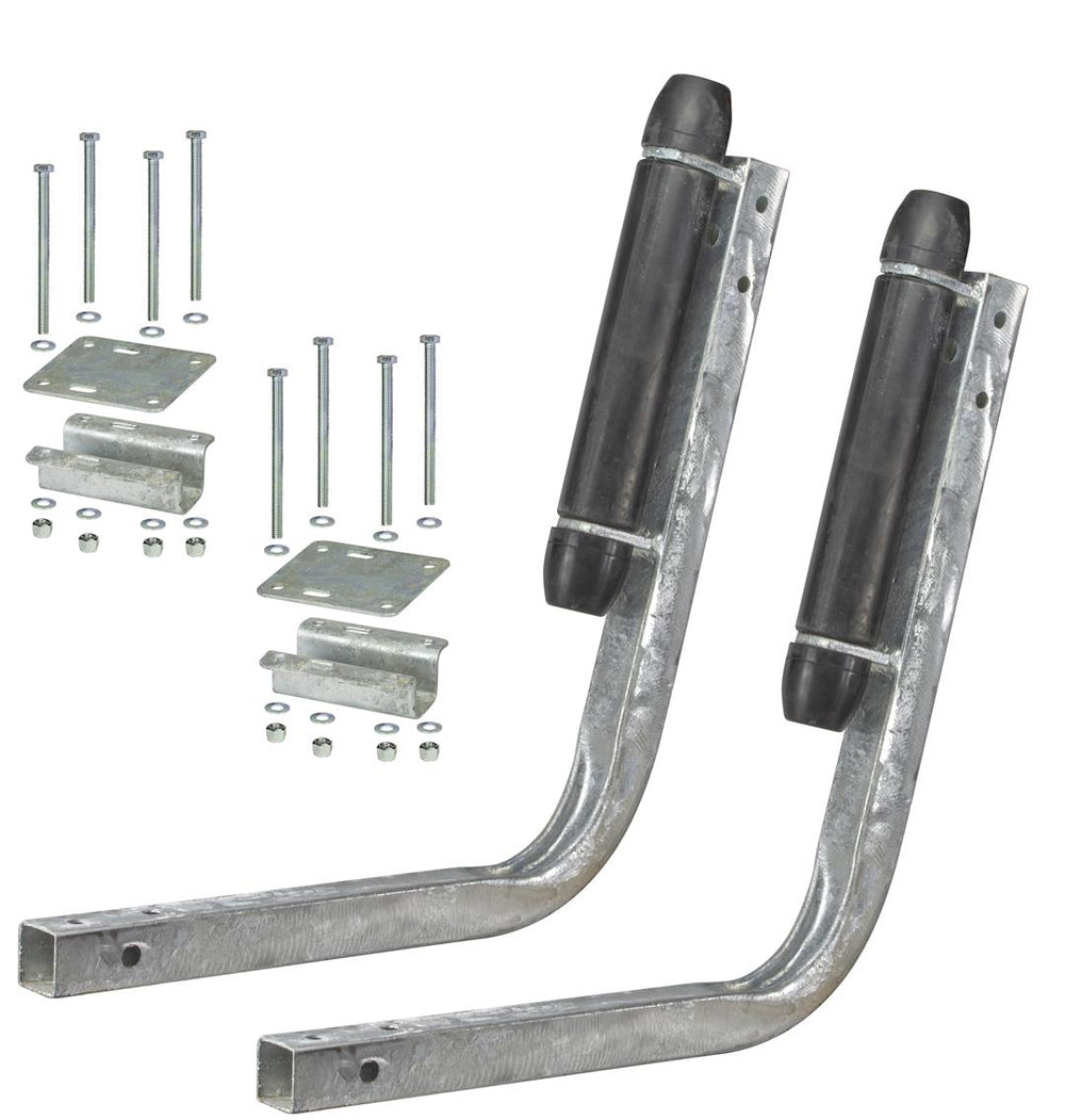 Tie Down Engineering 13" Fixed Angle Roller Trailer Guides, Pair  • 86102