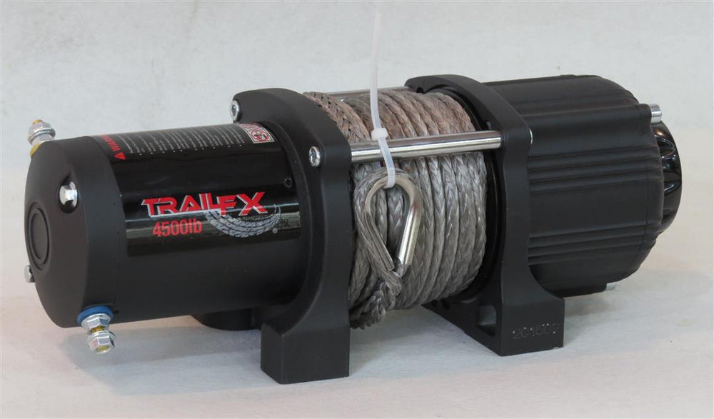 TrailFX 4500 LB Winch, Synthetic Rope  • WS45B