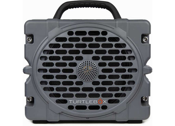 Turtlebox Grande Portable Speaker; Largest, Waterproof And Floats; Gray  • TB-GRAN-G1-GRAY-1