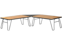 Overland Vehicle Systems Kick It Collapsible Camp Table - Wood Base & Storage Bag  • 30100030